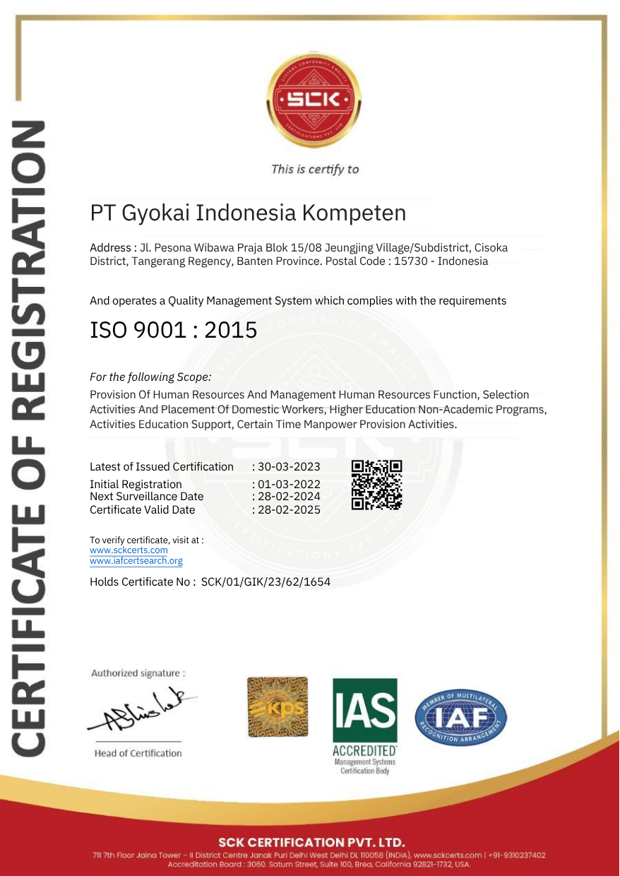 Dokumen Iso 90001:2015
