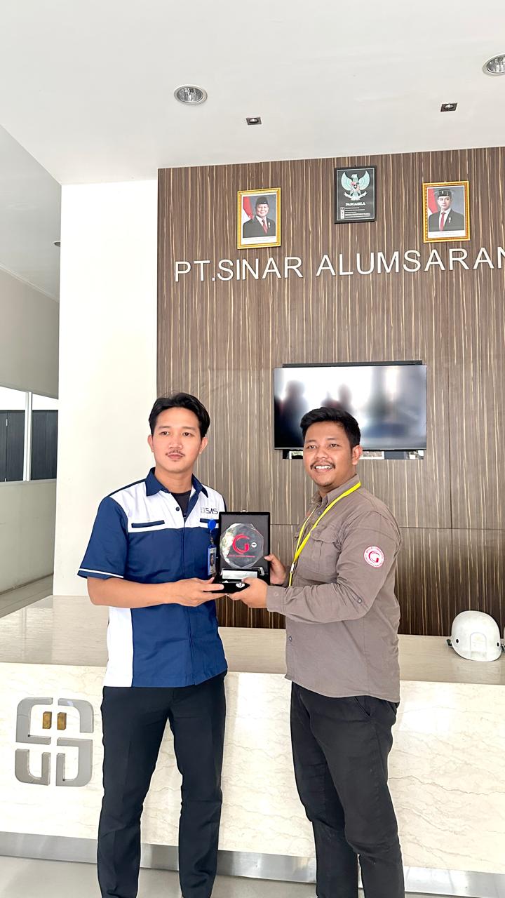 Ucapan Terima Kasih dari LPK Gyokai Indonesia Kompeten kepada PT SINAR ALUM SARANA