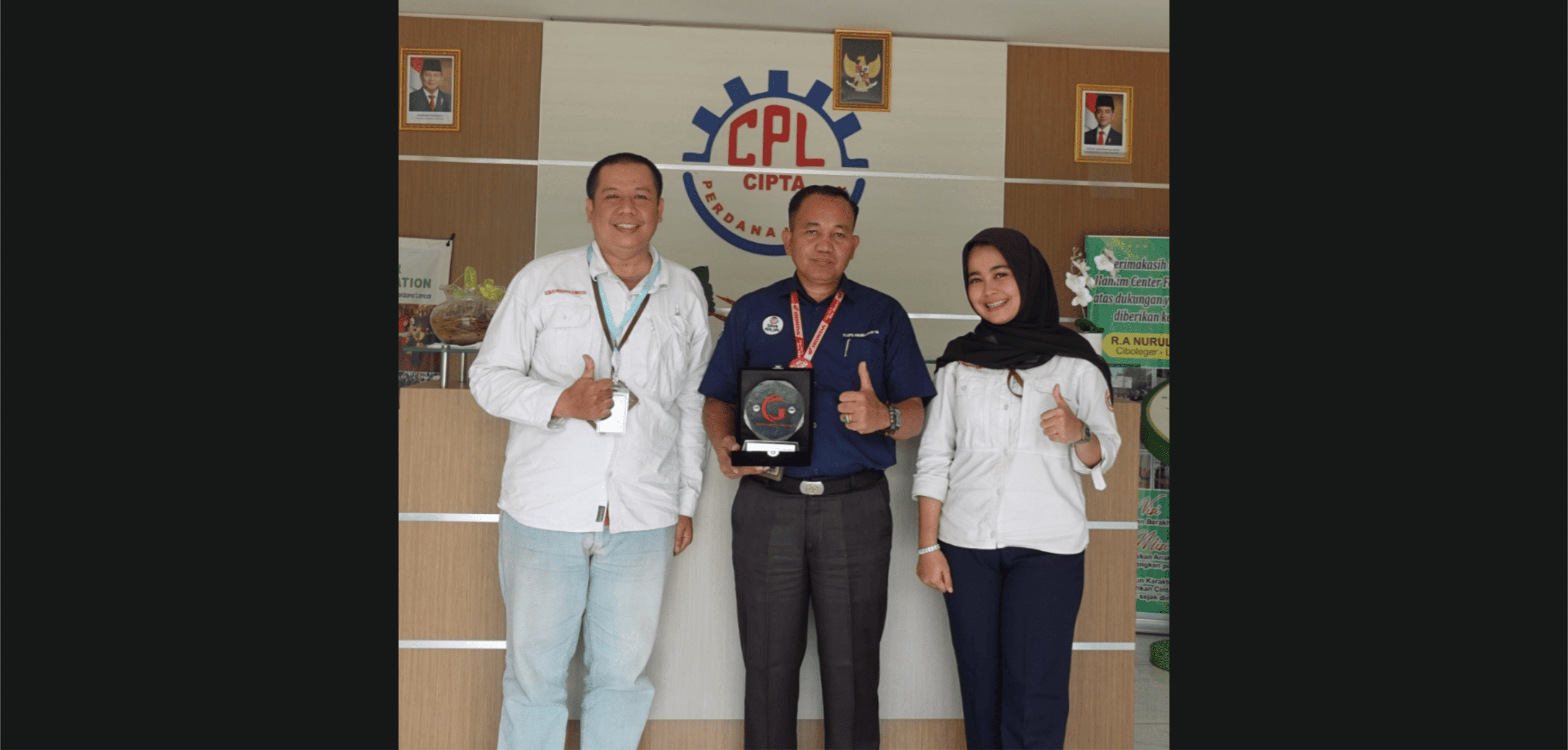Ucapan Terima Kasih dari LPK Gyokai Indonesia Kompeten kepada PT Cipta Perdana Lancar