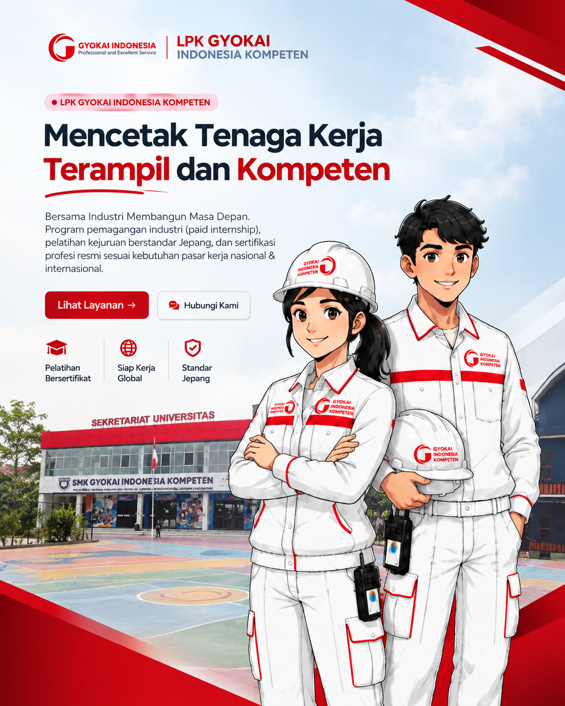Peserta Pelatihan LPK Gyokai Indonesia Kompeten